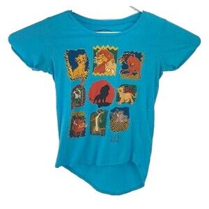 Disney The Lion King Blue Shirt  Women's Size Small